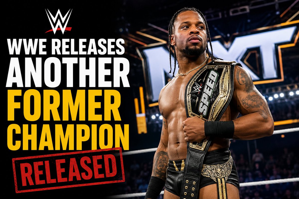 Riyat4dz's tweet photo. 🚨 WWE NEWS: Another former champion is reportedly OUT of WWE.

The latest roster change has wrestling fans talking. 👀 What’s next for the former champion?

Full story 👇
https://t.co/63J2LjXmBY

#WWE #WWENews #Wrestling #WWEFans https://t.co/IMva7iV9z8