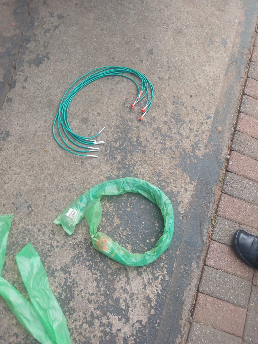 SAPoliceService's tweet photo. #sapsHAWKS [TWO SUSPECTS ARRESTED IN NELSPRUIT WITH EXPLOSIVES WORTH R130 000]

The Directorate for Priority Crime Investigation (DPCI), in Mpumalanga has arrested two men, a 37-year-old undocumented foreign national and a 36-year-old South African citizen, in an intelligence-driven disruptive operation in Nelspruit on Friday, 4 September 2026.

The operation was conducted by the Hawks’ Nelspruit Serious Organised Crime Investigation (SOCI), supported by National Crime Intelligence, Fidelity Security Services Head Office, Fairview Mine and the Illicit Mining Operation Vikela Barberton.

The explosives recovered include 50 electric detonators, 80 blasting cartridges (Super Power 90 Zambia) and 32 connector cords, with an estimated street value of R130 000. Two cellular phones were also seized. NP
https://t.co/xIHycwjdSx