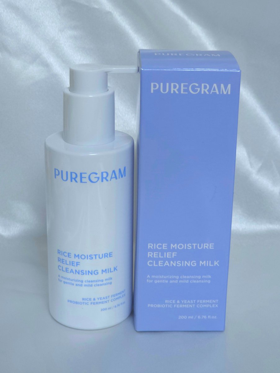 Jupiter__001218's tweet photo. [ 협찬 ] #매실리뷰 @puregram_kr

#RT이벤트 
이글을 #RT 해주신 팔로워 3️⃣분께 
『  퓨어그램
      라이스 모이스처 릴리프 클렌징밀크   』
를 선물드립니다 🤍

퓨어그램에서 나온 신제품인데 
가벼운 메이크업이나 선크림만 바른날에
이거 하나면 깔끔한 클렌징 가능해서 만족스러웠어 ! 

잔여감 없이 피부가 개운하고 
미산성 클렌저라 피부가 예민한날에도
부담없이 쓸수 있어!! 

청정 이천쌀 유래 성분🌾과 
8종 히알루론산🫧이 들어있어 
세안후에도 당김 없이 촉촉하고 
피부가 편안하더라고!! 
( 워터프루프 제품은 별도의 클렌징 필수! )

자세한 퓨어그램 클•밀 활용방법은 타래로 👇👇