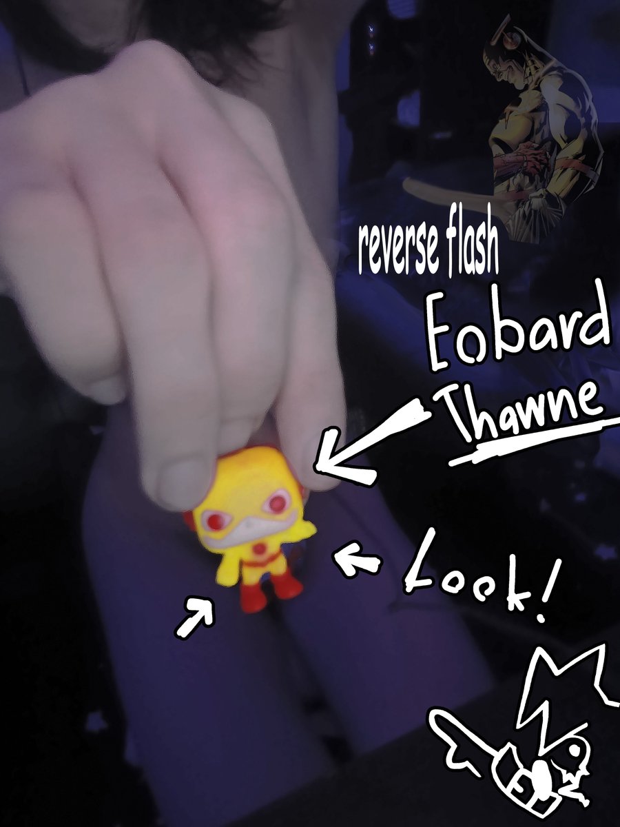 gco_X3's tweet photo. dude i got reverse flash from one of those kinkdergarten egg bro this is sick!!!111!! https://t.co/ycSejdJrPv
