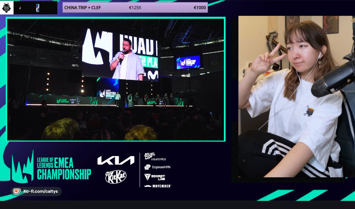 Caltyss's tweet photo. I woke up for this so it better be a #G2WIN https://t.co/tgwLS4pFvI