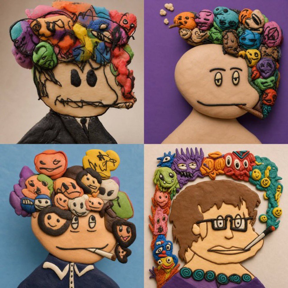 Kamainonawa's tweet photo. ClayFactory @0xClayFactory is doing something pretty cool with ZMBs.

3,203 characters, but instead of copy pasting the same NFT with different traits, every ZMB gets its own clay body and interpretation.

The result is 3,203 unique pieces that genuinely feel like individual artworks.

The collection is now fully completed 

@RobinhoodApp launch coming this September. 

Arts cool af.