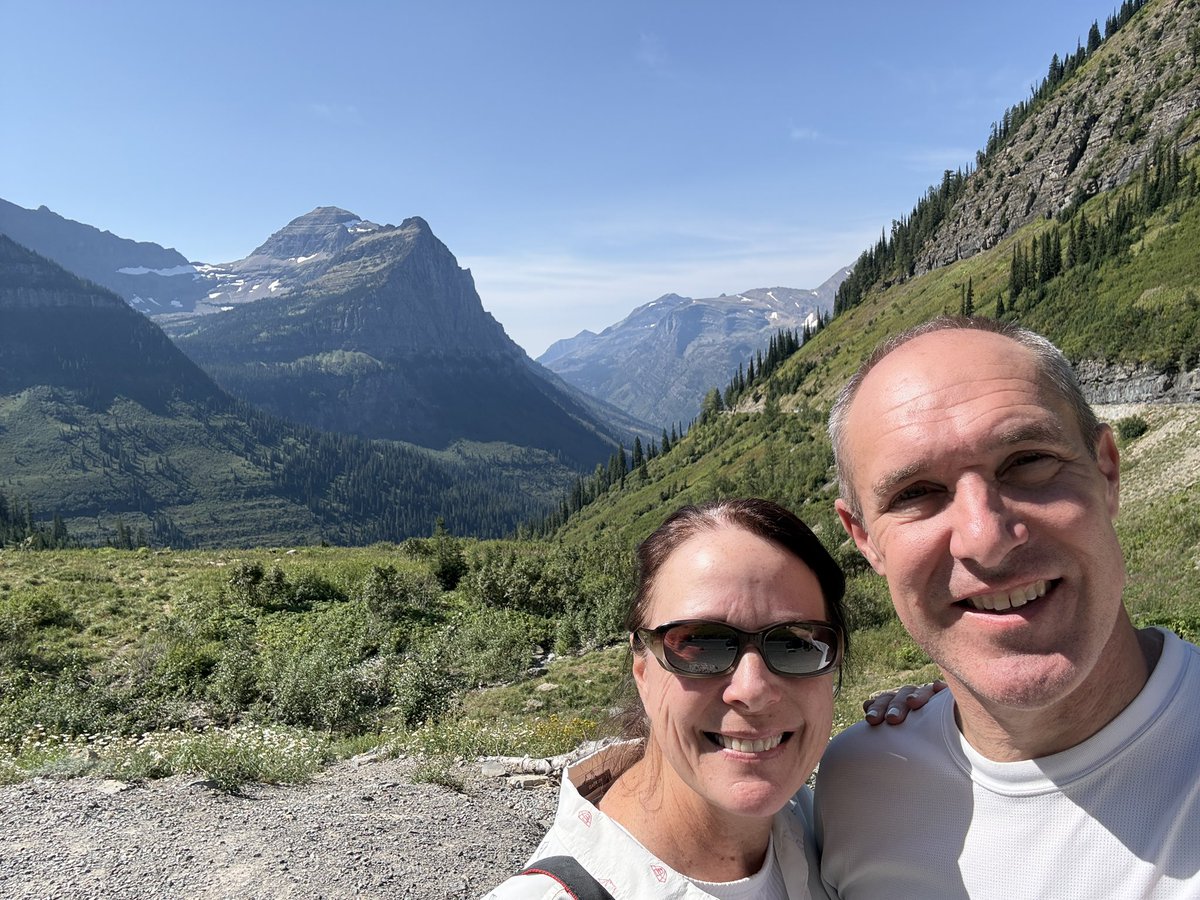 collodi's tweet photo. Adventure update for Tuesday, September 1 (Day 4):
On Tuesday, we came back down from the Sperry Chalet and explored Going to the Sun Road and the St. Mary’s Lake area. 
The grand vistas of this place are mind-blowing. Waterfalls like Baring Falls and Sunrift Gorge are beautiful. https://t.co/6nYvhvOLLz
