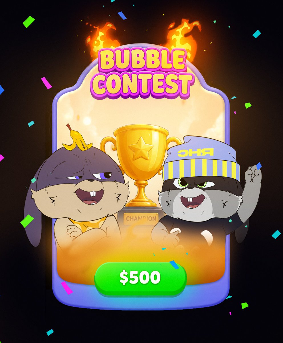 BubbleBunsHQ's tweet photo. BUBBLE CITY MEME CHALLENGE // 01

Every city needs its lore. This is where ours begins.

500 USDC
🥇250 | 🥈125 | 🥉75
🏙 Community Pick: 50

Create an original Bubble Buns meme.
Tag @BubbleBunsHQ + #BubbleBuns.
Reply with your link.

72H.

Build the lore. Leave your mark https://t.co/eGdYbk22rr