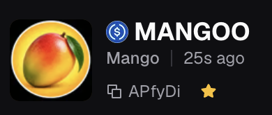ItzMango_GOLD's tweet photo. My 1st coin! @Pumpfun https://t.co/p8dwA6l7Tg