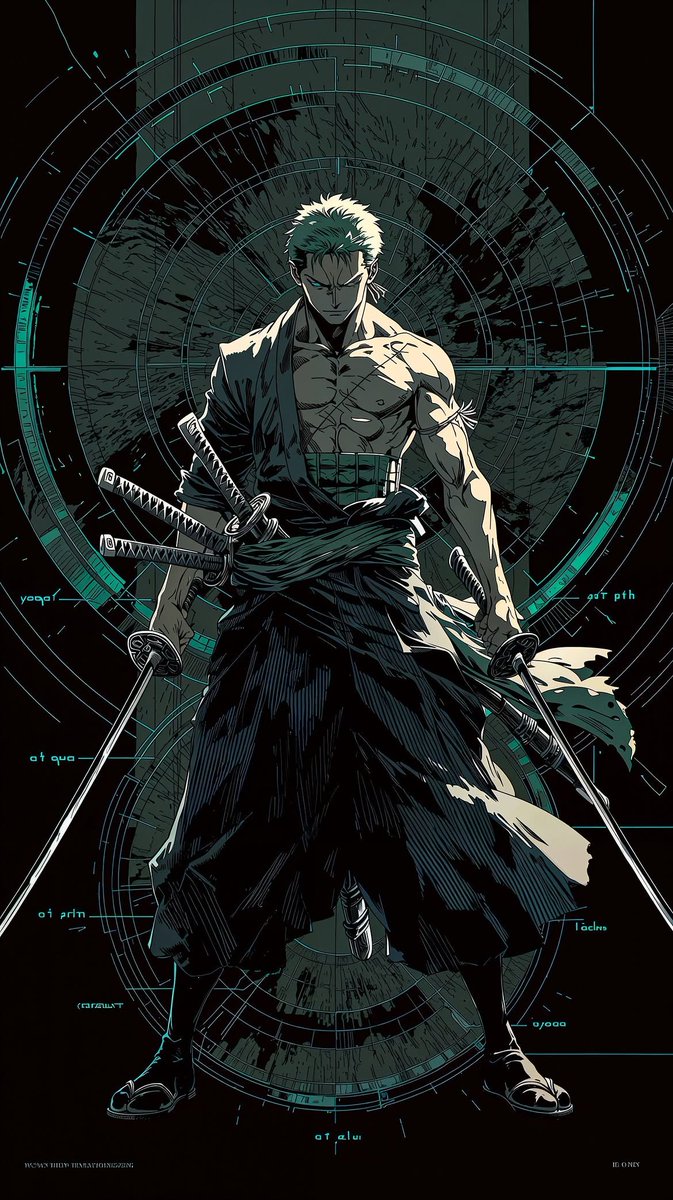 GuruWallpaper1's tweet photo. Zoro https://t.co/IGkVq8IJNL