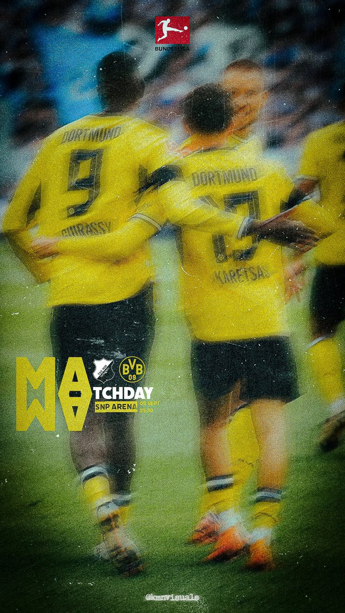 KmnVsl9's tweet photo. Mon affiche pour le match du BVB cet après midi 
Vos avis ?

🟨 MATCH DAY ⬛️

HOFFENHEIM 🆚 BVB
🏆Bundesliga J2
🏟️ SNP ARENA 
📺 Bein sport - 15H30

#BVB
@UniversDortmund https://t.co/WdUuzPCz00