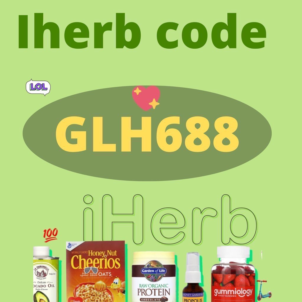 nayajon8's tweet photo. لا تفوتو عروض يوم السبت iherb 
كود خصم ايهيرب 
اي هيرب 
اي هرب
✅✅✅✅✅

GLH688 https://t.co/xTN9opHoub