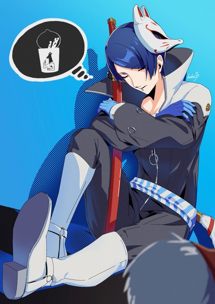 kechaP_rice's tweet photo. 再掲🦊
#persona5 #P5R https://t.co/pytg4SCkYT