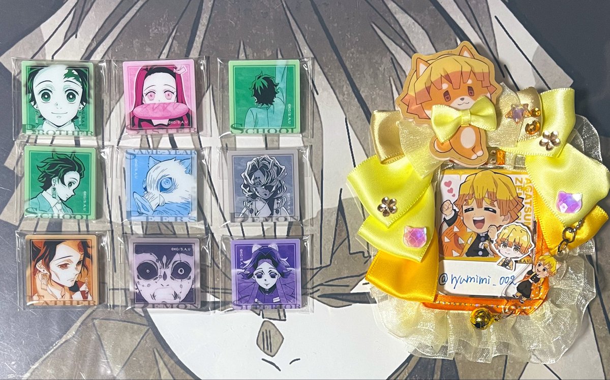 ryumimi_002's tweet photo. 【交換・買取】鬼滅の刃 キメツ学園 「縁」 アクリルタイルステッカー 第一期 第五期

《譲》画像1or定価+送料

《求》画像2 善逸 1点

初回プロカ必読
買取の場合お支払いはPayPay希望です
検索からでもお気軽にお声掛けください🙇 https://t.co/3KfeKTMjKd