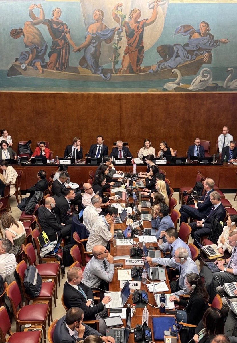 Disarmament_NL's tweet photo. Today, States reached consensus on elements for a possible future international instrument on Lethal Autonomous Weapon Systems #LAWS. 

A step towards international rules for autonomous weapons and keeping human judgement at the heart of decisions over life and death. (1/2) https://t.co/4vVJ0D9KZI