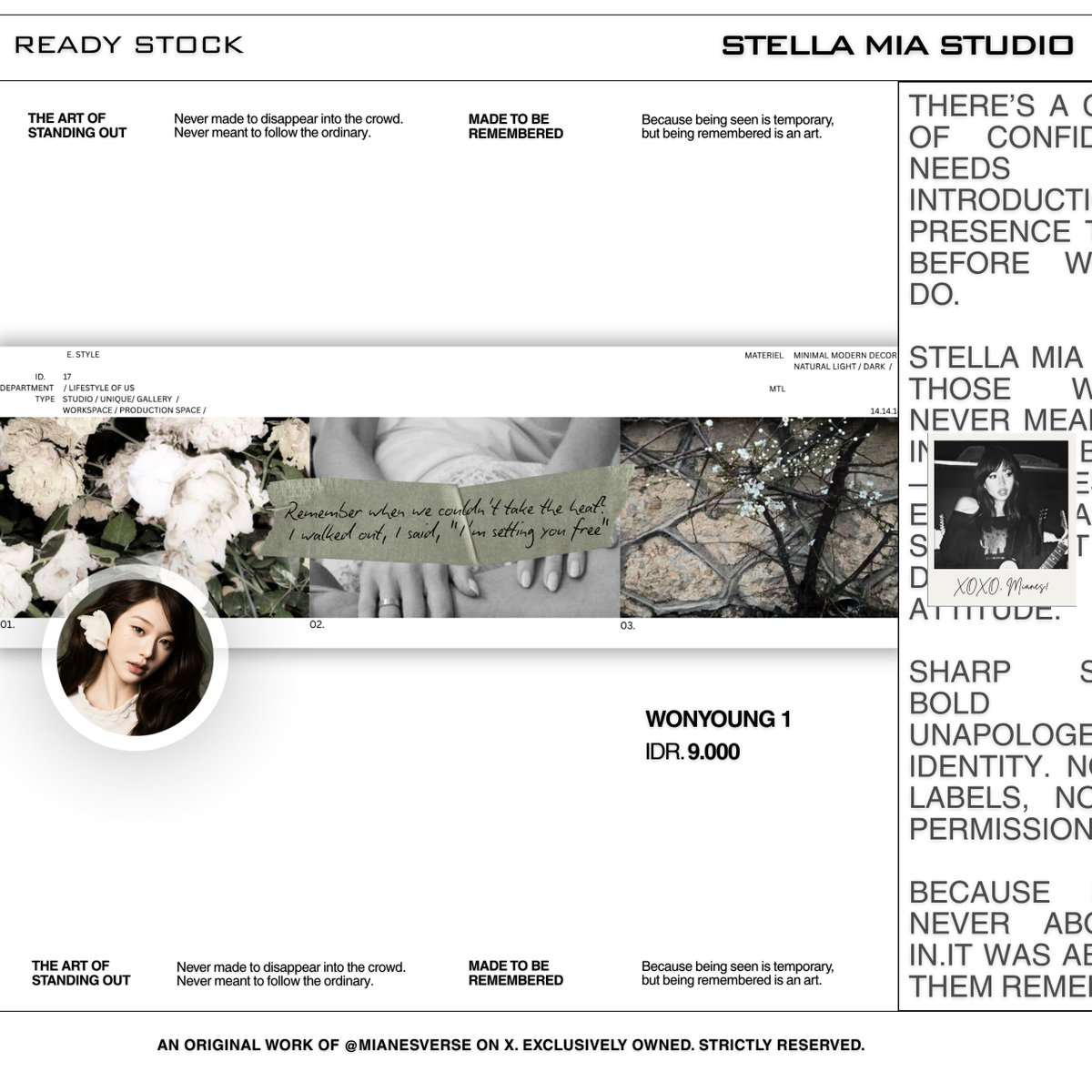 goddesos's tweet photo. reposts are appreciated.

4 new ready stock layouts have arrived, featuring wonyoung &amp; yujin. claim your favorite via DM or tele. XX! #bealanja https://t.co/YWBXOCYwPe