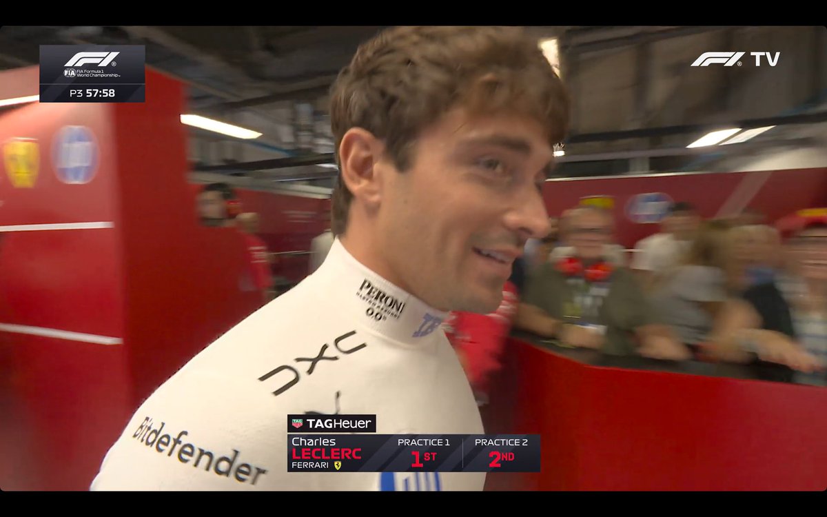 leclercsletters's tweet photo. in the garage!!! https://t.co/hc6qyHJJEI