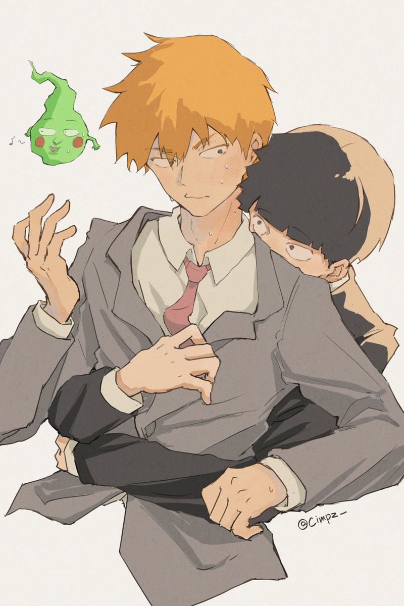 Cimpz_'s tweet photo. Hug?
#mobpsycho100 #mp100 #モブサイコ100 https://t.co/lwvXpbH7L5