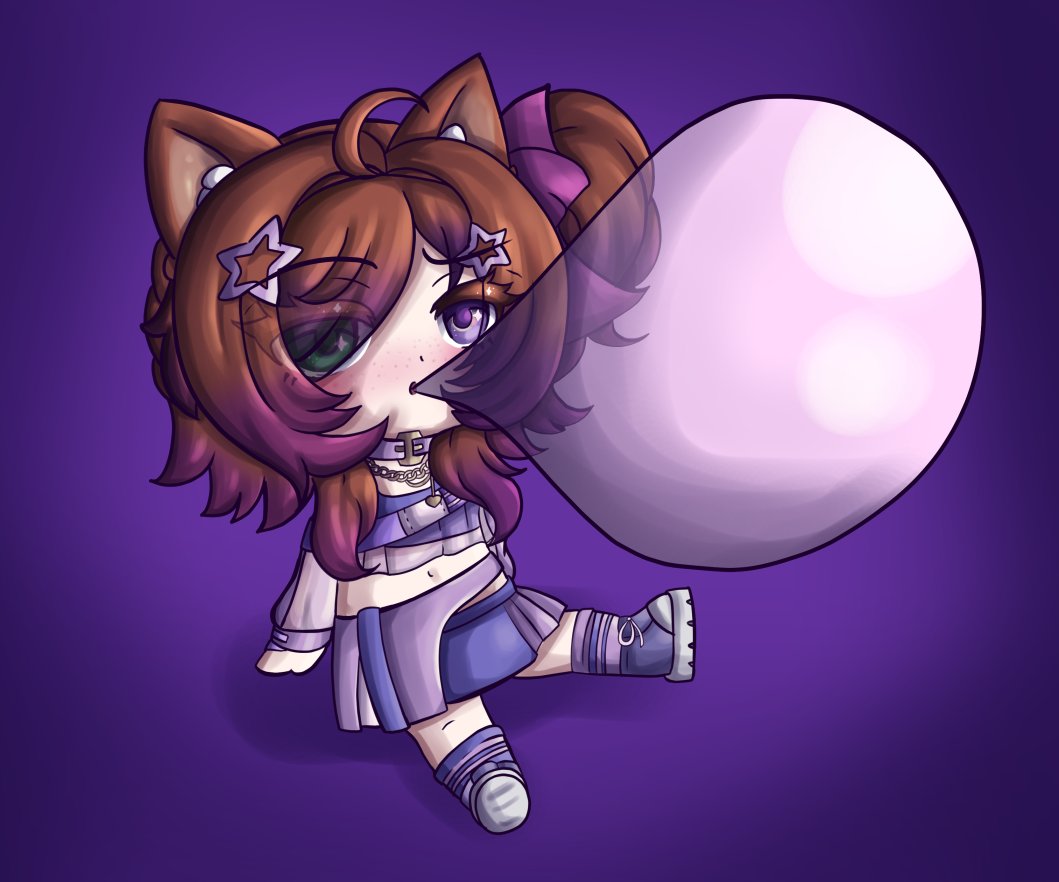 Fili_Lovelace's tweet photo. I didn't post my homework! Our teacher Tomoe has kindly given us some homework, after I asked.
We had to draw our OCs as a chibi and use his tutorial for it.
This is my result! Sooo cuuute! I need to use that more often.
#CreatiFili https://t.co/pjF5FL0AF2