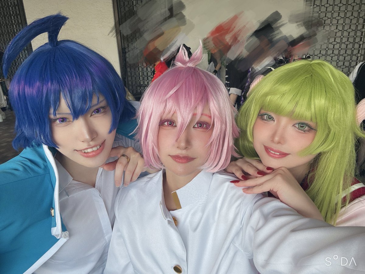 yu_reito's tweet photo. アコスタお疲れ様でした〜！
悪周期併せ��しかった🥰🥰
両サイドに(さいっこうな)シンユーでーす❣️ 
 #アコスタ池袋  #Uアコスタ2026 https://t.co/VlLqLGnqjp