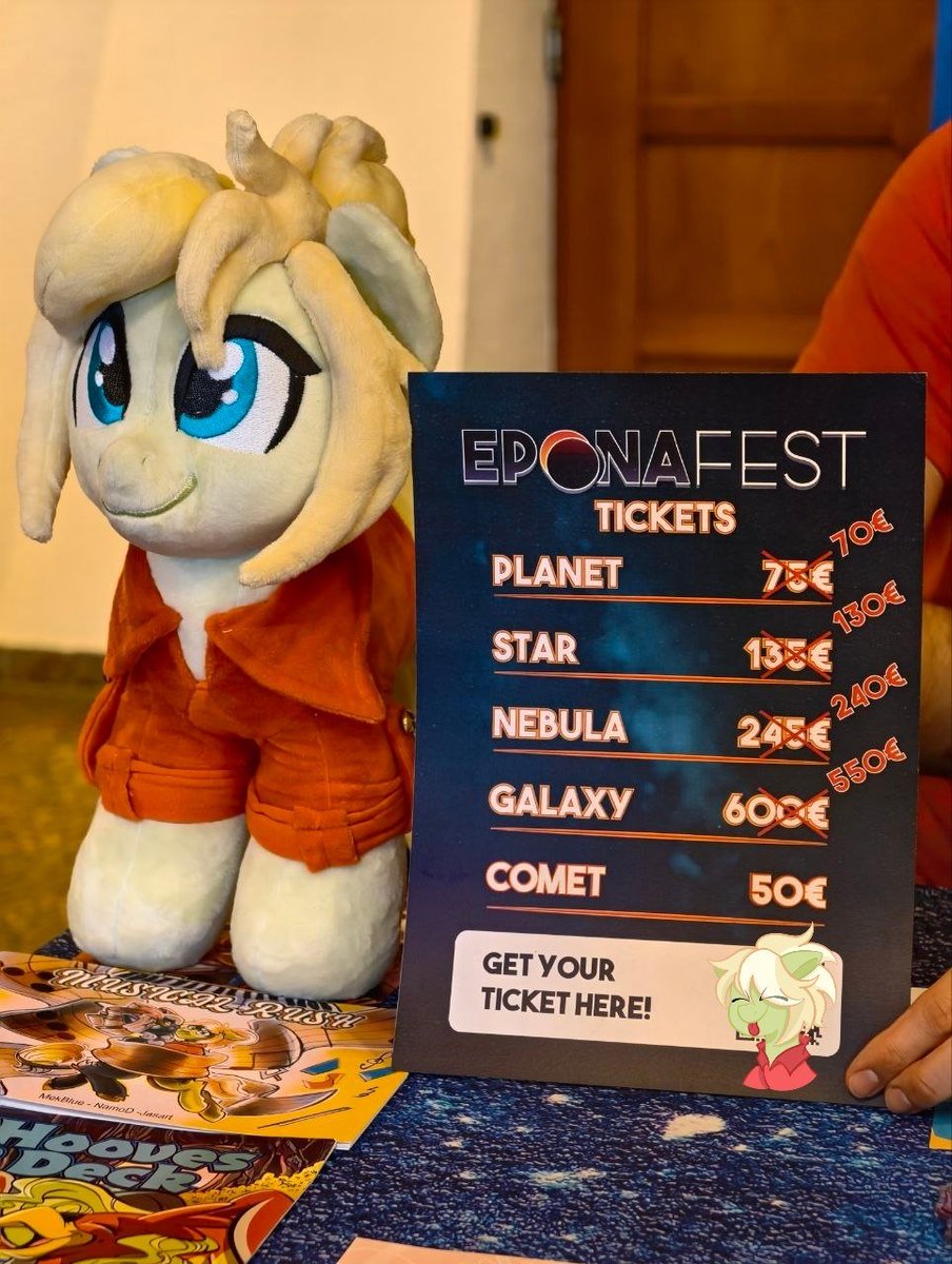 EponaFest's tweet photo. Our space mission doesn't stop here! 
For a limited time only, you can get DISCOUNTED tickets at our GalaCon Booth!!

Check us our at our booth 0.16! https://t.co/4e0OooehGa