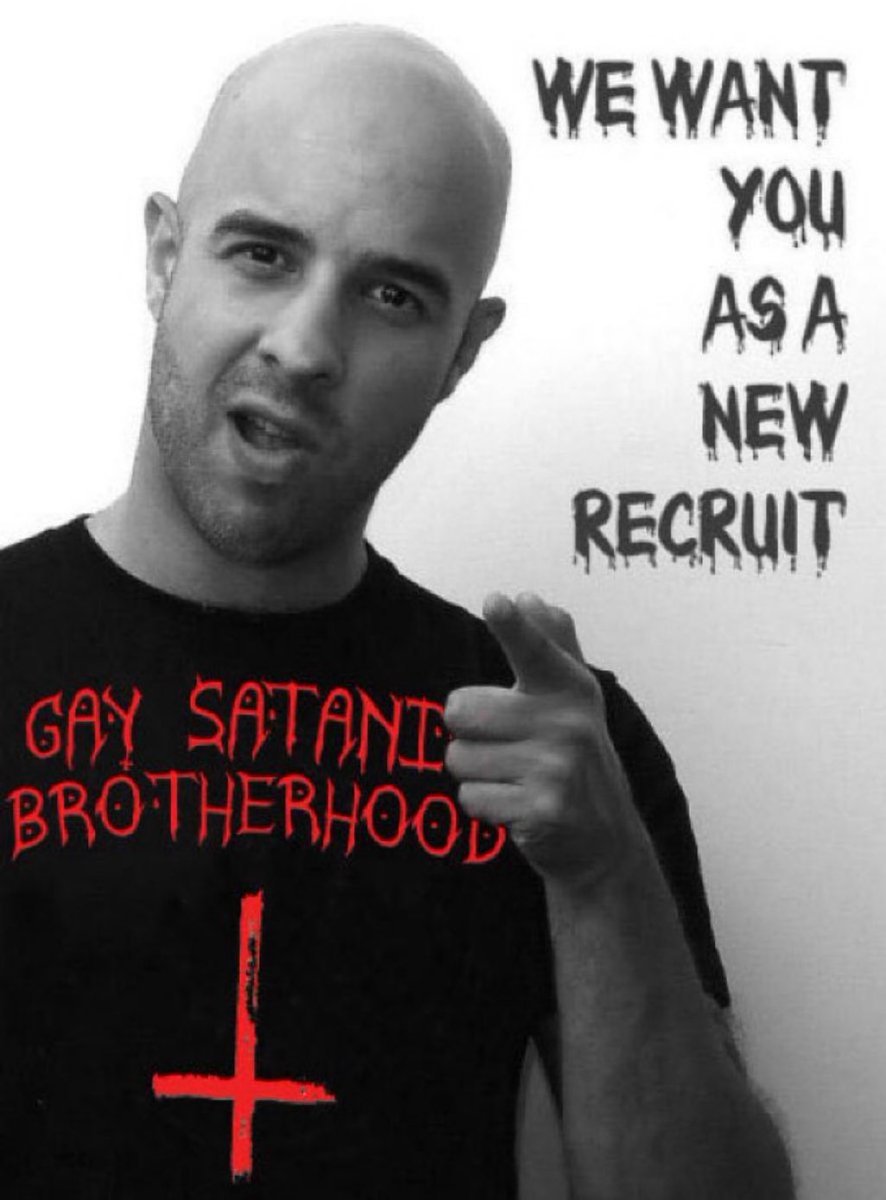 Wr_ROSA's tweet photo. Step up and 
HAIL SATAN!! https://t.co/iLY3TzIWsH