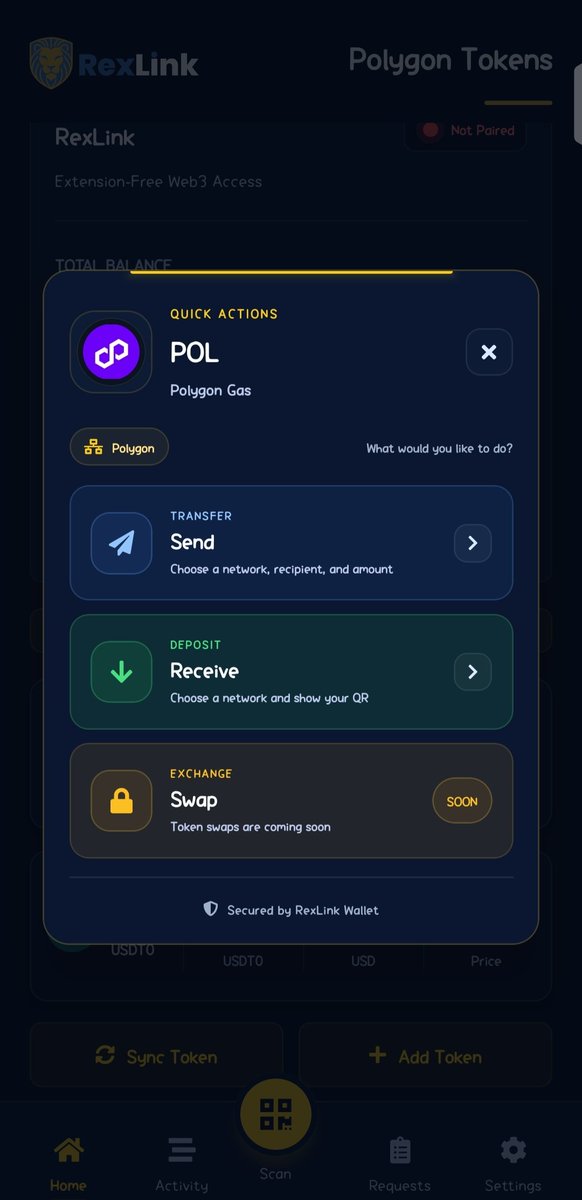 Dev_CoinRex's tweet photo. Quiet on the timeline. Busy in the code. 👨‍💻⚡
RexLink v1.0.0 is taking shape.
We’re working, #Rexians. 🦁 https://t.co/p3KuaYr57x
