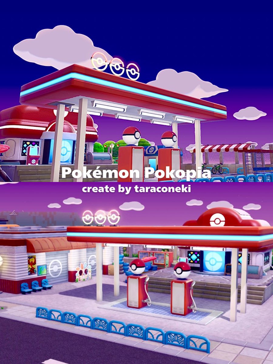 71oTaraco's tweet photo. 🔴

都会風クリエイト。
ポケセンをガソリンスタンドに⛽️

#ぽこあポケモン  #ぽこポケ  #PokémonPokopia #pokopia https://t.co/lC8jzd5RzI