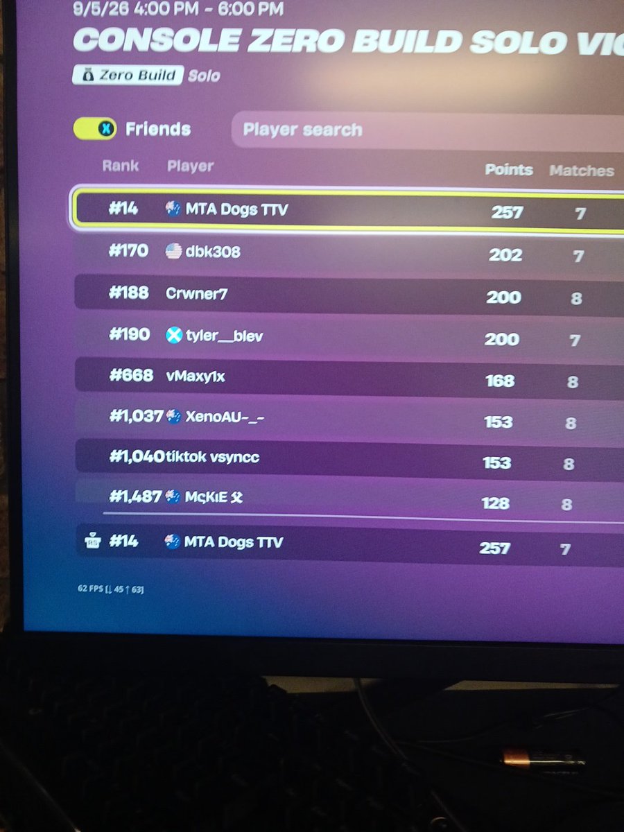 MTADogs7rad's tweet photo. 14th, died last game to bug, Goat @ruhlzyt for motivation https://t.co/qXXLl4w0I4
