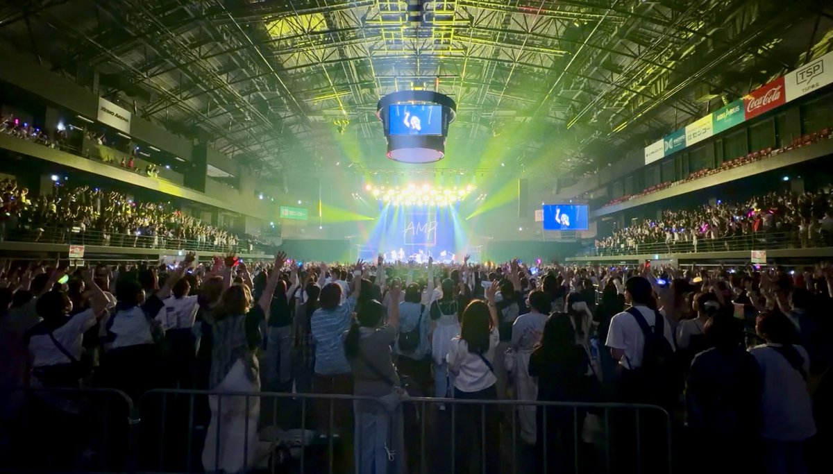 kiryuintw's tweet photo. 仙台ゼビオアリーナにてASUTO MUSIC PARK2026でした！皆さん見ていただきありがとうございました！トリだったのに残って見てくれてありがとう🙇‍♂️
アウェイな筈なのにアットホームなフェスでした…😭🙏✨
楽しかったです！
1個前のポストからライブの様子が見れるよ📱
#AMP2026 
#ASUTOMUSICPARK https://t.co/SIV8e6MvOl