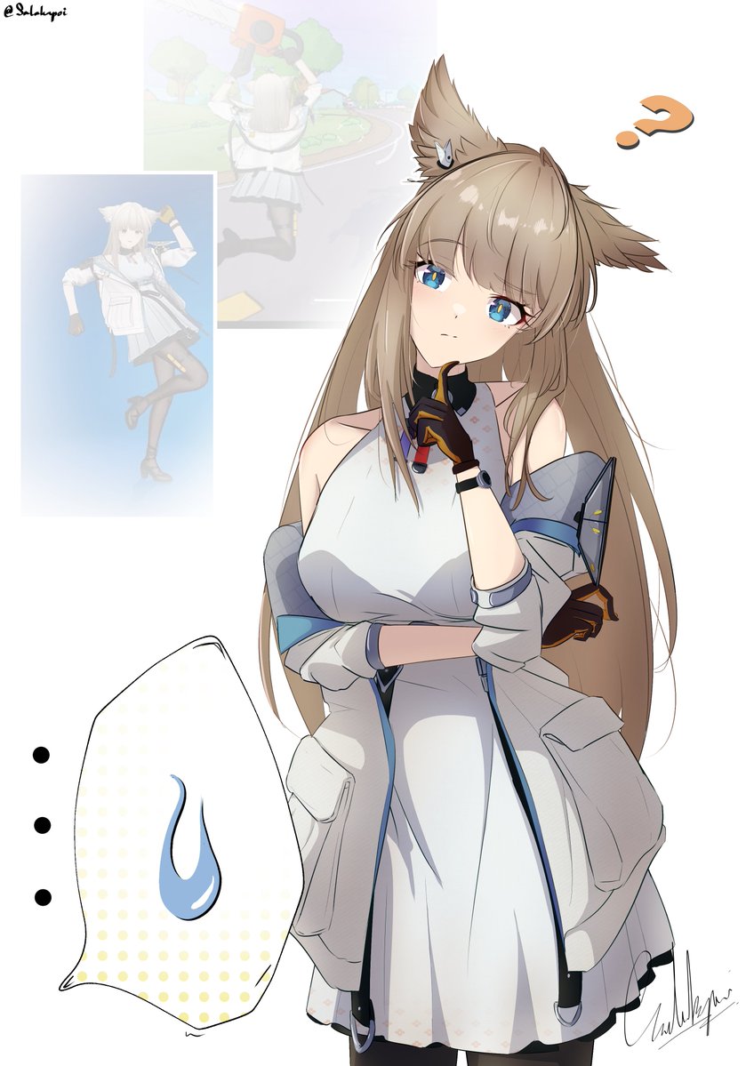 salakapoi's tweet photo. Endmin, recently I have no choice but noticed.
... Why are you averting my eye contact?

#ArknightsEndfield #Endfield #Perlica 
#エンドフィールド #ペリカ https://t.co/56mW8uWnlo