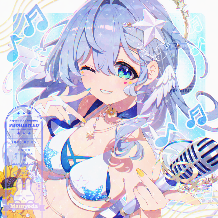 mamy6o6's tweet photo. 「あなたたちの歌声を聴かせて」
#スターレイル #ロビン・夏空の歌 https://t.co/fdsEez7pMY