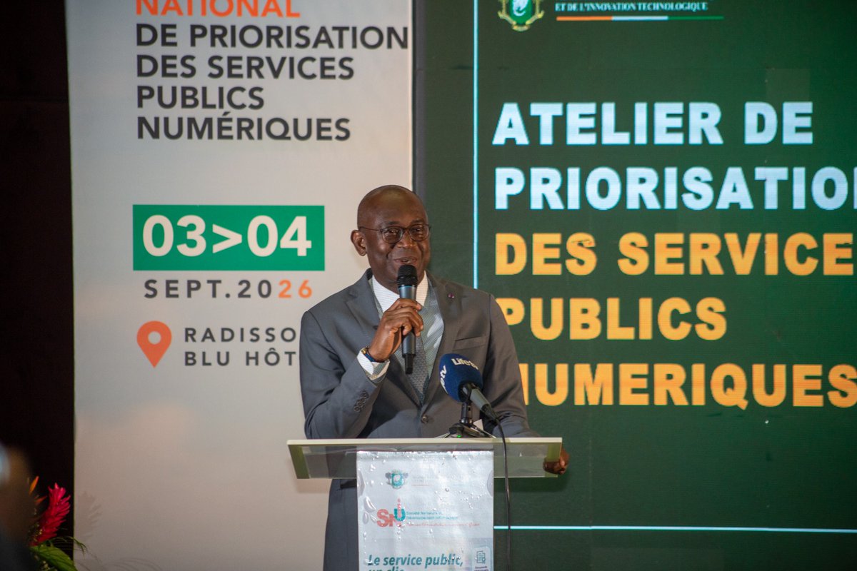 MTNIT_CI's tweet photo. ✅ Bilan de l'Atelier National DPI ; 620 services recensés, 140 examinés, 59 identifiés comme hautement prioritaires pour les citoyens et les entreprises ivoiriennes. 
#DPI #MTNI https://t.co/71FFJvcQp5