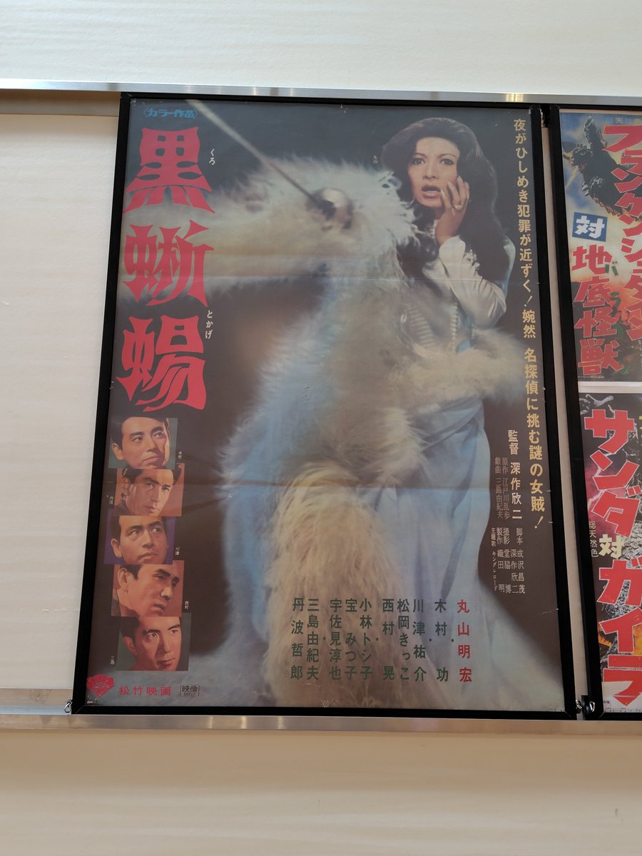 J_negiK's tweet photo. 黒蜥蜴（1968）観に行った足で江戸川乱歩ベストセレクションの同作品を買いに行ったんだけど、10年前に買った人間椅子との価格差見て物価高を痛感した　もっと早くシリーズ買い集めておけば良かった… https://t.co/Lc6iMibjI9