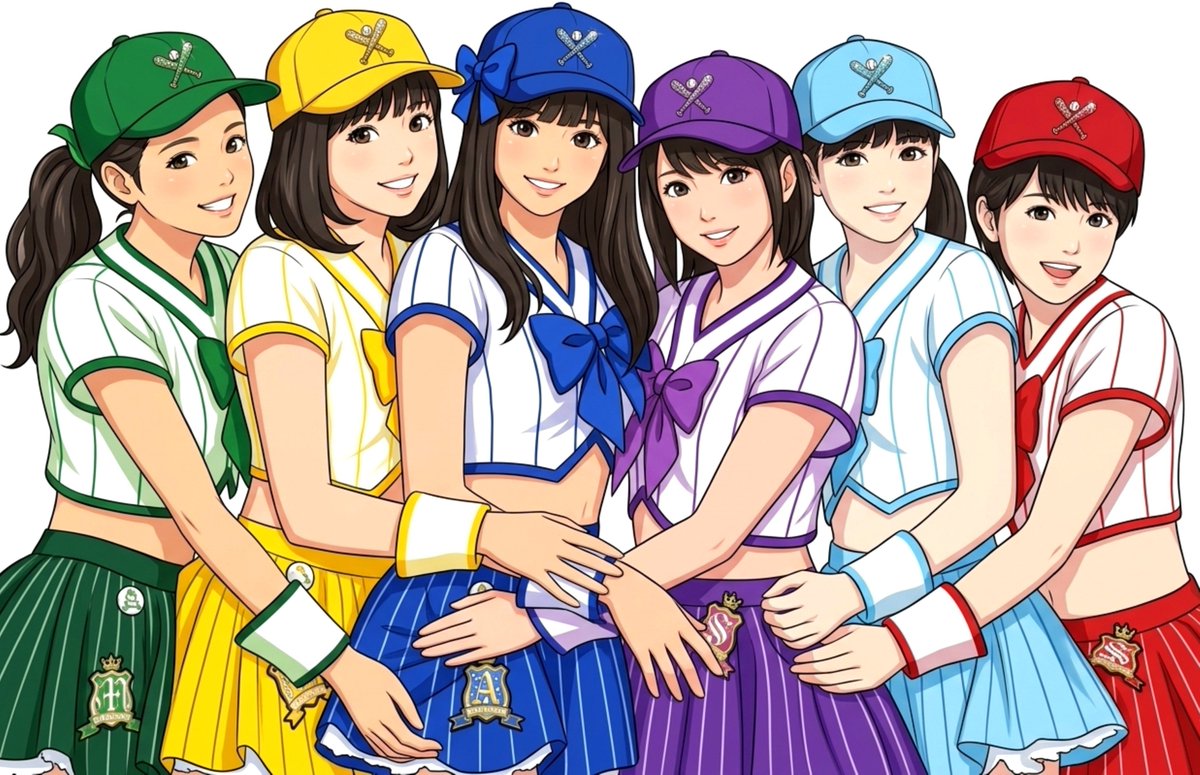 Vic_TR_'s tweet photo. BS10ジャパネットスタジオでプロ野球を見ていて「ゲスト 佐々木莉佳子(モデル)」とあり誰？と思ったが、よくよく見てみたら知ってる佐々木莉佳子だった。うーん、久しぶりに見る。感激✌

この6人と被ってればギリギリ覚えてるなぁ程度のファンで申し訳ないけど。まぁでも野球といえばタケちゃんだな。 https://t.co/gRvvGbrlm8