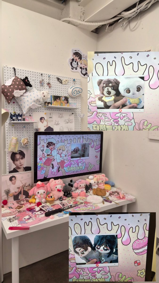 HnossAdamas's tweet photo. #새콤달콤_데뷔_대신_개업했습니다 
#새콤달콤_디저트가게

카페 너무 예뻤어요😍😍💙💛
티셔츠를 뽑지 못하다니 너무 슬픈 이야기임… https://t.co/WVbLI5QyQR
