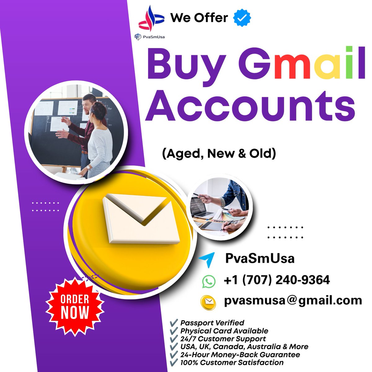 pvasmusa's tweet photo. Buy Gmail Accounts – Verified &amp; Ready for Email Use

LInk : https://t.co/AueykrayRH

––➤Email: pvasmusa@gmail.com
––➤Telegram: PvaSmUsa
––➤WhatsApp: +1 (707) 240-9364

#oldgmail #Gmail #Pvasmusa #gmailaccounts https://t.co/Ftyq35UhJe