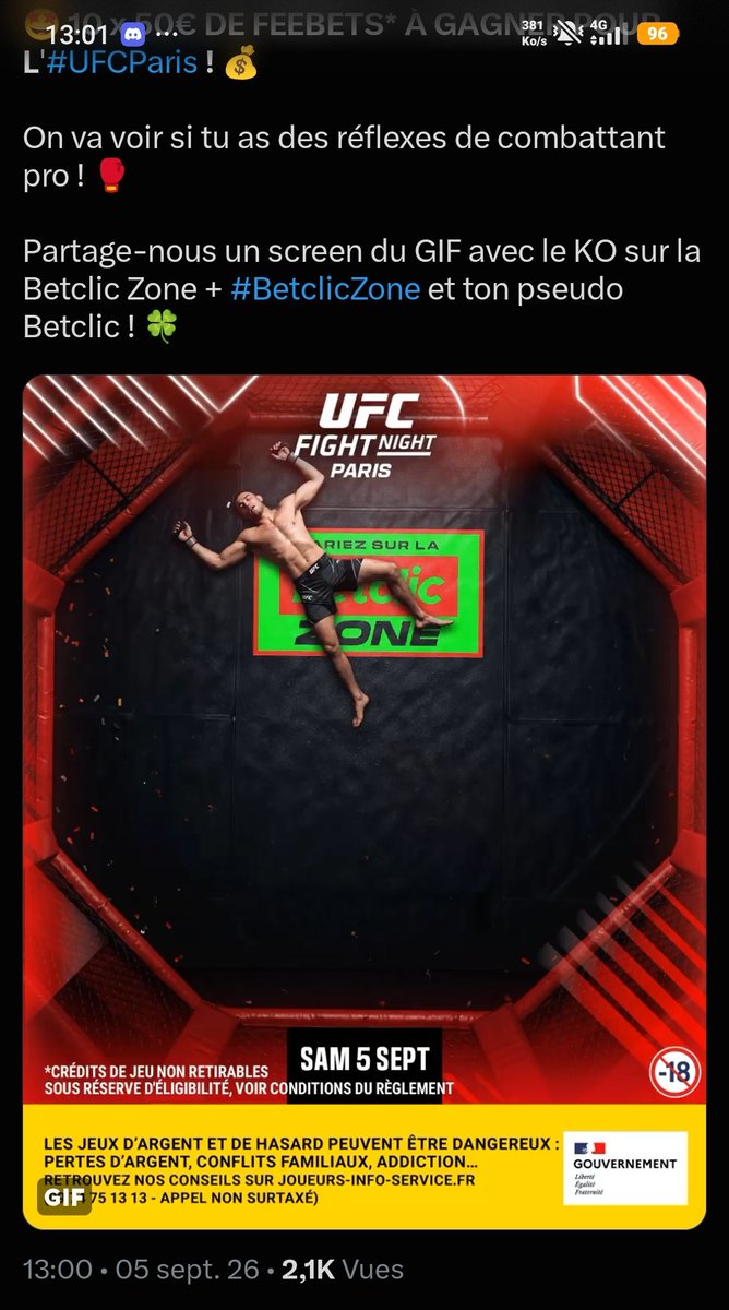 TheBullet36744's tweet photo. @Betclic #BetclicZone 
MbapponRM https://t.co/B6Yu10ljxx