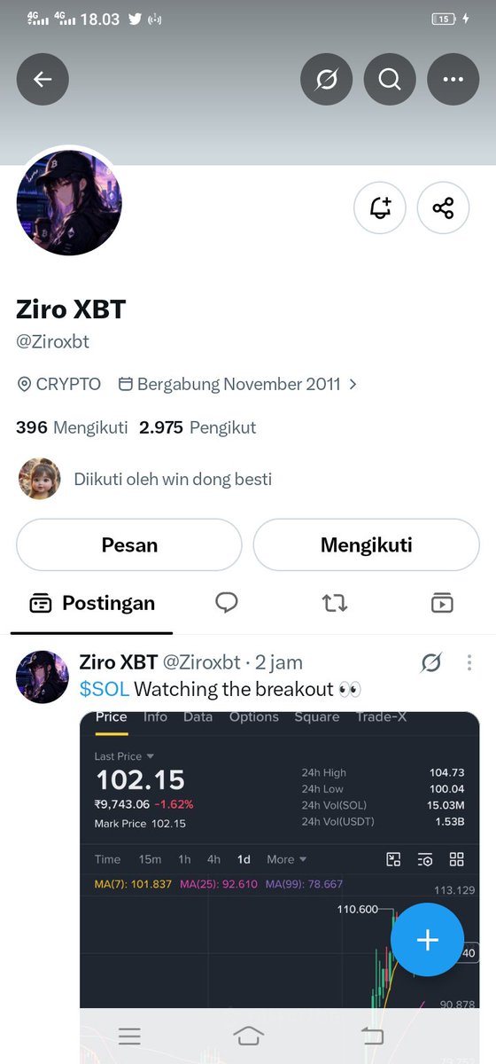 reznum22's tweet photo. @CryptoVest5 Done https://t.co/dlZTxF831h