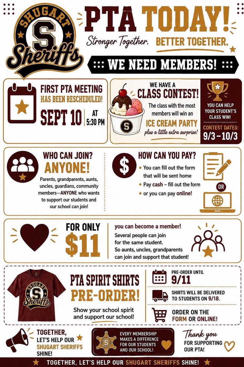 ShugartPTA's tweet photo. @councilptagisd @gisdengagement https://t.co/F8a4dLgoZW
