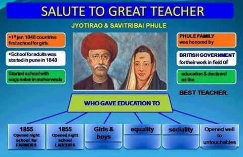 AmbedkarTime's tweet photo. I would make 3 January National Teachers’ Day in honour of Savitribai Phule, whose work in 1848 created modern girls’ schooling in India under conditions of open hostility. That is a stronger founding story for the profession than a presidential birthday. https://t.co/mCZF1dlNT9