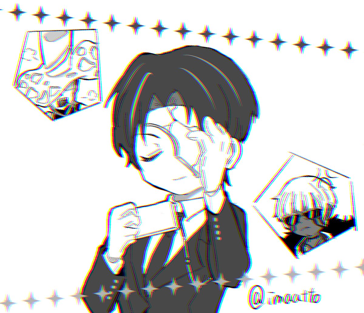 FiveFingersProj's tweet photo. ◤ カウントダウンイラスト ◢

【TOKYO FES Sep.2026まであと ９ 日！】

アンソロジー発行を記念して、執筆者様より頂いたカウントダウンイラストを公開します。
本日はいま（@imaatto）様より寄稿イラストを頂きました。 https://t.co/MJ0ZjoPgRn