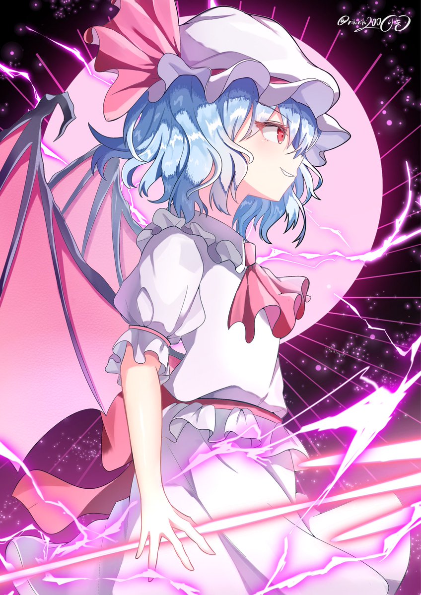 rikiriki200's tweet photo. #東方Project
#レミリア・スカーレット 
「紅魔館の吸血鬼」 https://t.co/zHw2HXWjvN