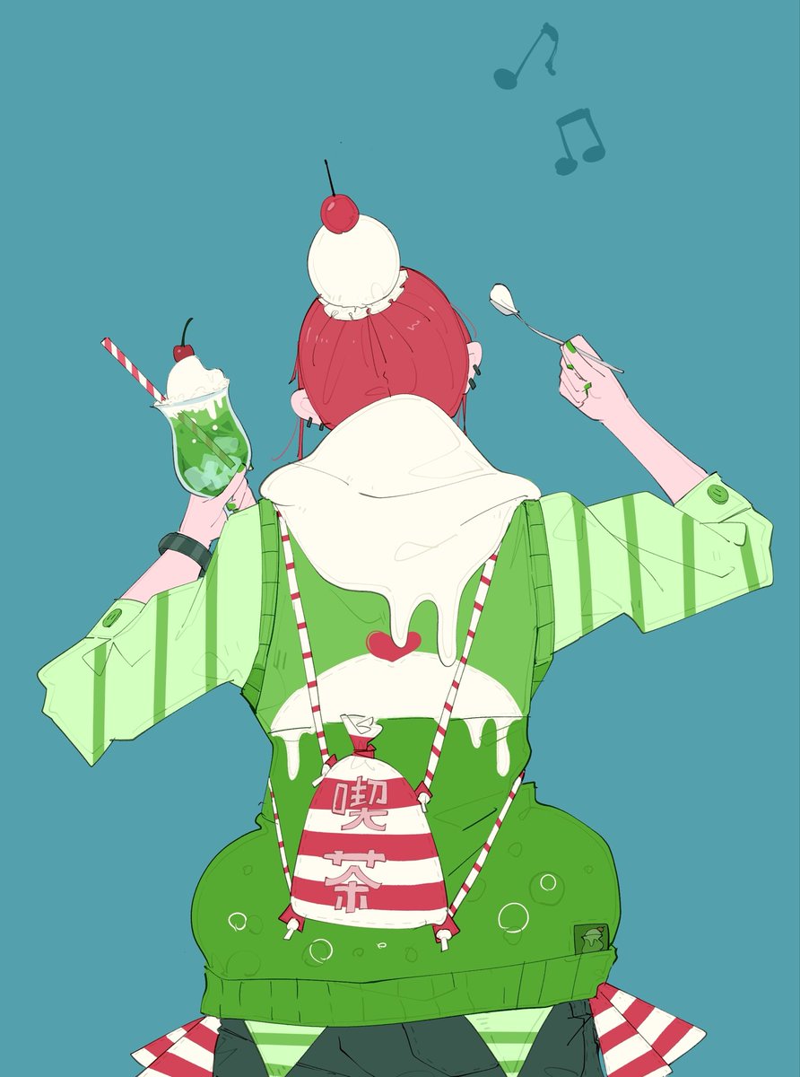 isanoHatu's tweet photo. 🍨🍈🫧
#イラスト #illustration‌‌ https://t.co/4mLcUOUC9B
