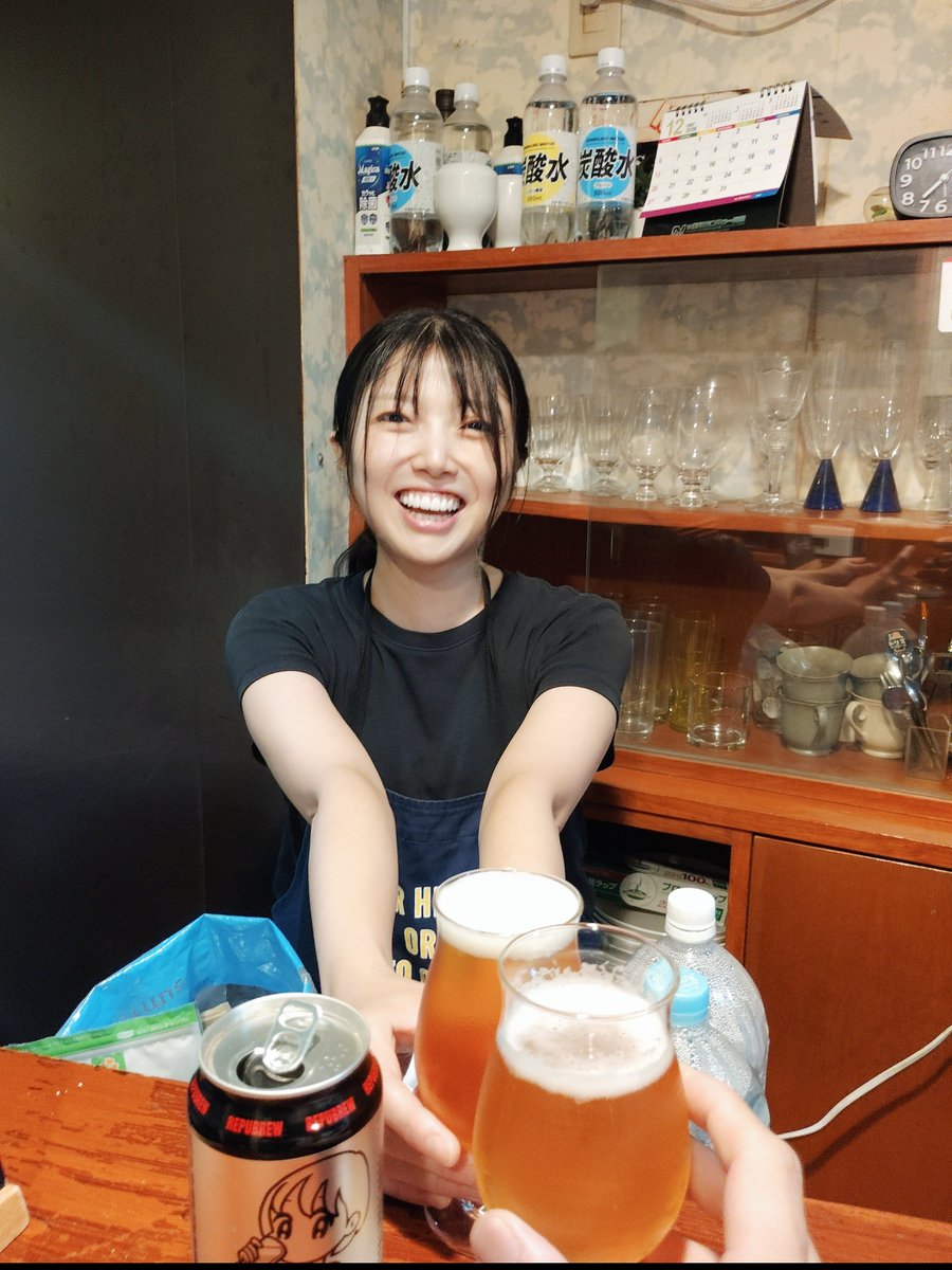 tashirock0824's tweet photo. 店主はタシ高校の後輩モモちゃん‼️😃💕
@bita02161704 https://t.co/iD1yBv4dn7