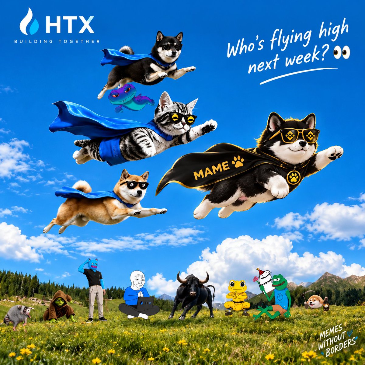 Groot_crypt's tweet photo. @HTX_Global $MAME joining the flight squad soon? 👀🐾🚀
#BNBChain got some serious meme power! 🔥
MAME season loading… 💎 https://t.co/UupfKSjuQj