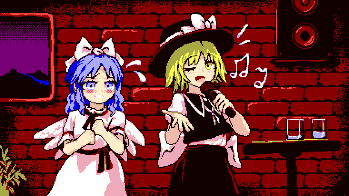 Nukekip's tweet photo. ユキマイ　Together
ユキマイ　Forever
#東方Projectㅤㅤㅤㅤ https://t.co/pB9kydRQ9x