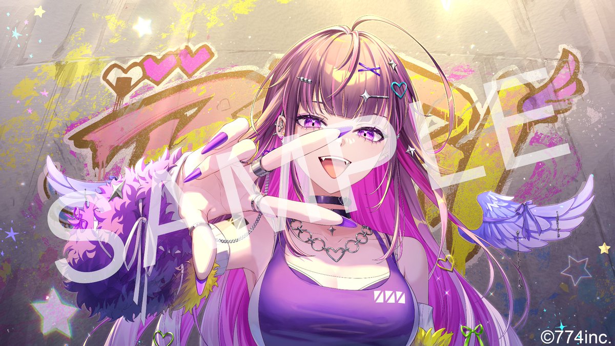 774inc_official's tweet photo. ⁺‧┈┈┈┈┈┈┈┈┈┈┈┈‧⁺
　  💜#羽流鷲りりり💜
  新チャンネルアート公開❕ 
⁺‧┈┈┈┈┈┈┈┈┈┈┈┈‧⁺

YouTubeチャンネルアートを
Re*non（@Nonon_813）様に
新規描き下ろししていただきました❕

素敵なイラストをありがとうございます📷✧

▼ 羽流鷲りりりチャンネルはこちら 
￤📺 https://t.co/vw3u87up4F