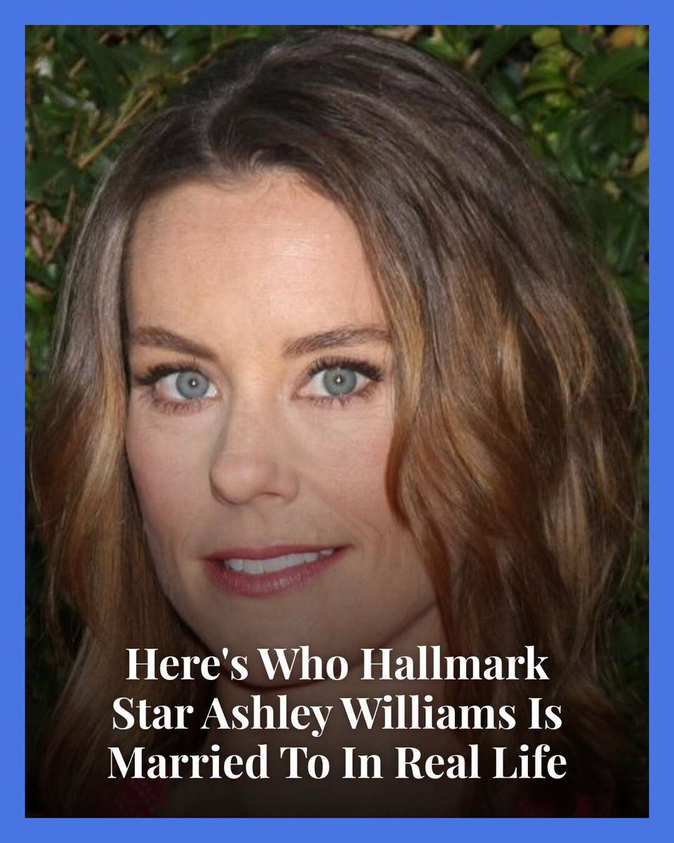 iHeartDemiii's tweet photo. Hallmark fans have seen Ashley Williams fall in love over and over again, but her marriage is the best love story she's ever been the leading lady in.
https://t.co/Dk7RXLh2c3 https://t.co/B4MTXTRb6s