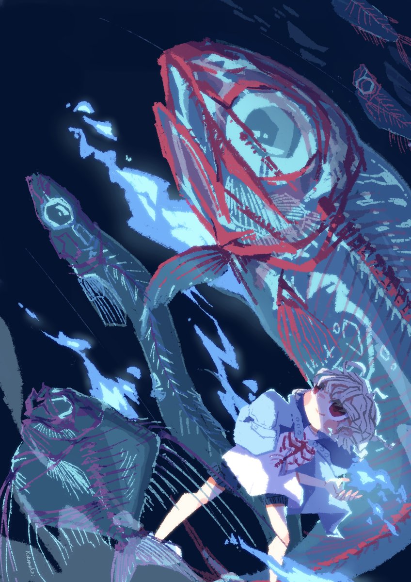kokamakiri73's tweet photo. #全クリエイターに告ぐ青の作品を解放せよ https://t.co/FiyWSBwpfz