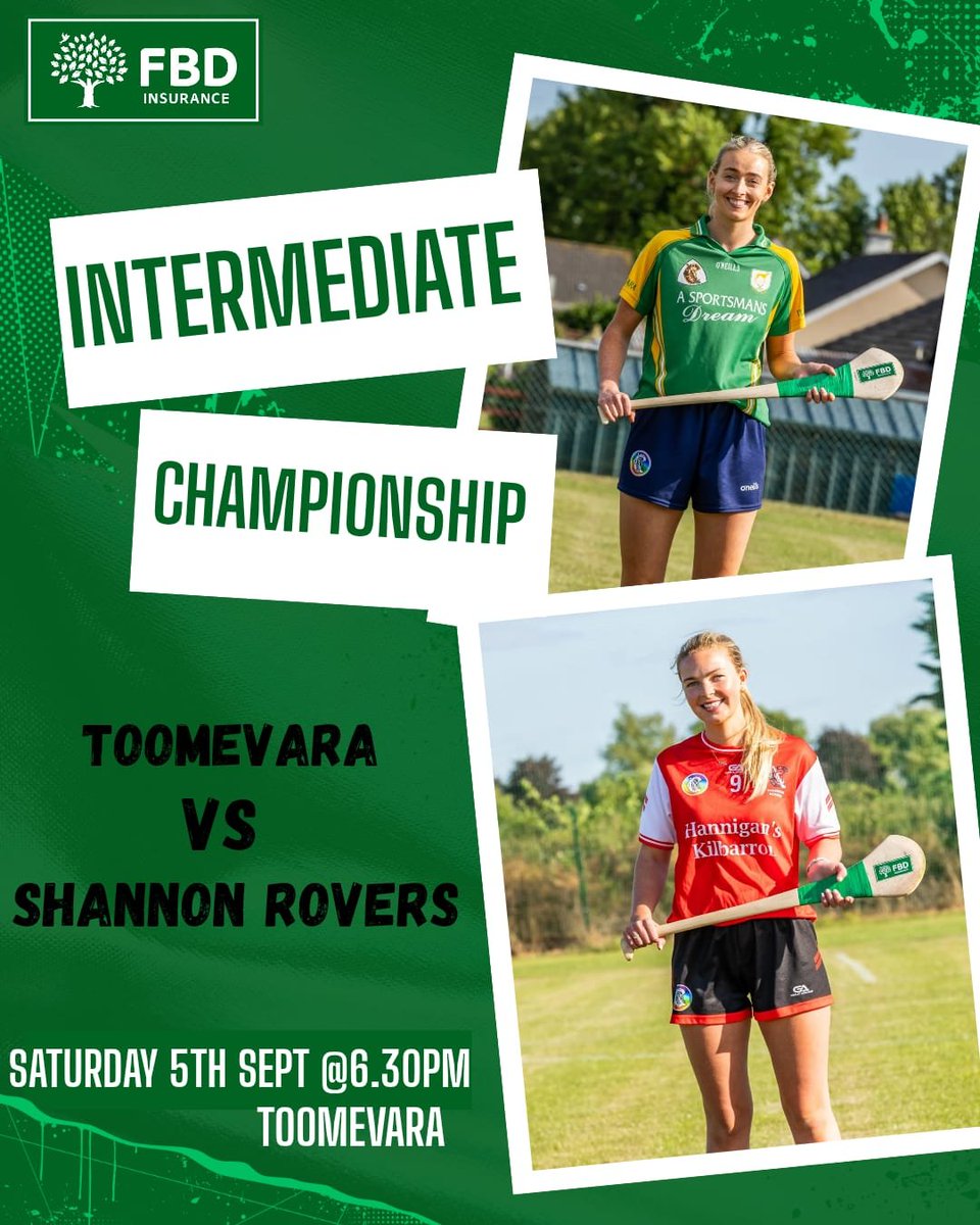 Toomecamogie's tweet photo. All support is welcome this evening as our Intermediate team take to the field against Shannon Rovers.

Best of luck girls!🟢🟡 https://t.co/9fq9Egcc4i