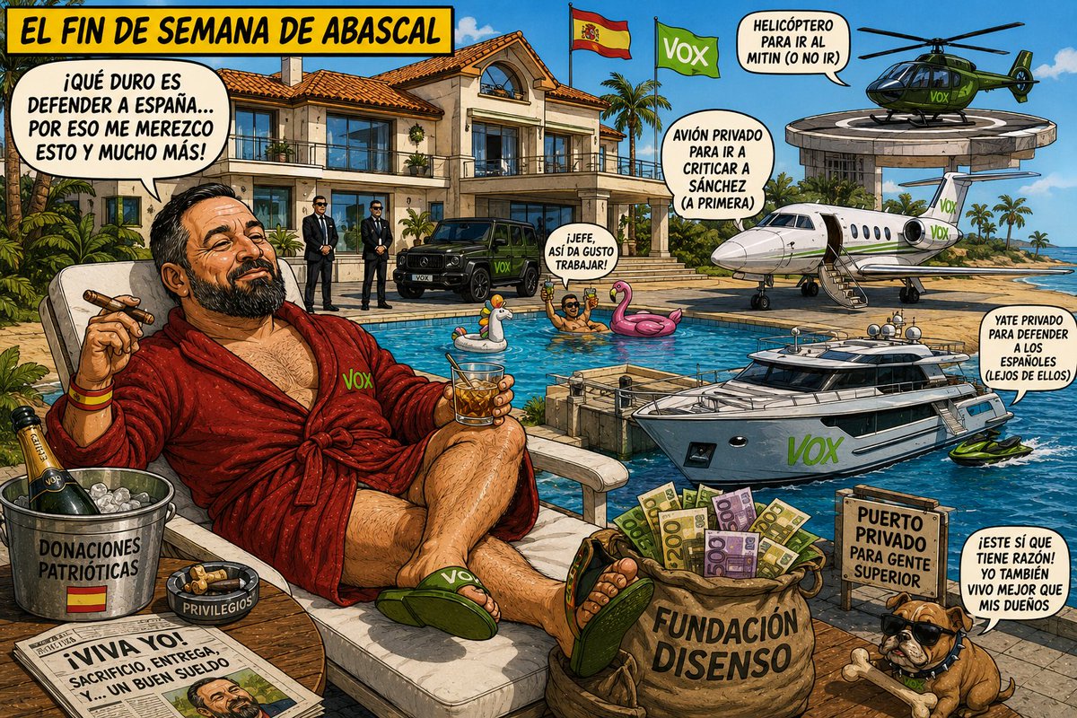 DaniNogueira80's tweet photo. Buen fin de semana #Abascal
#AbascalDimision #IlegalizarAbascal #IlegalizarVox https://t.co/11VkIR0PLM