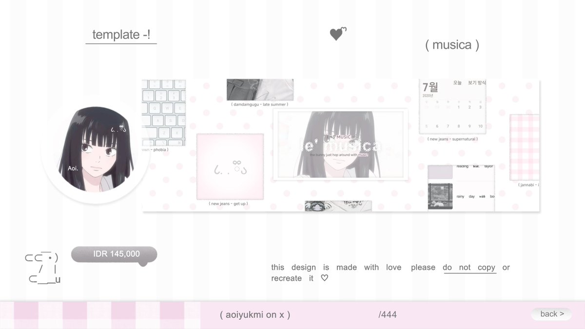 aoiyukmi's tweet photo. any interaction really appreciated-! 🩶

greetings, minna-chang …! 🎶💭 aoi's bring my little cs template &amp; template layout IPV only ! bisa langsung dibawa pulang anak cantiknya sekarang by DM aoi … 🩰🩶 ! 

ada promo bundle yap -! ꒰ྀི১ ໒꒱ིྀ

t. #bealanja https://t.co/Dfl9qOdQ19