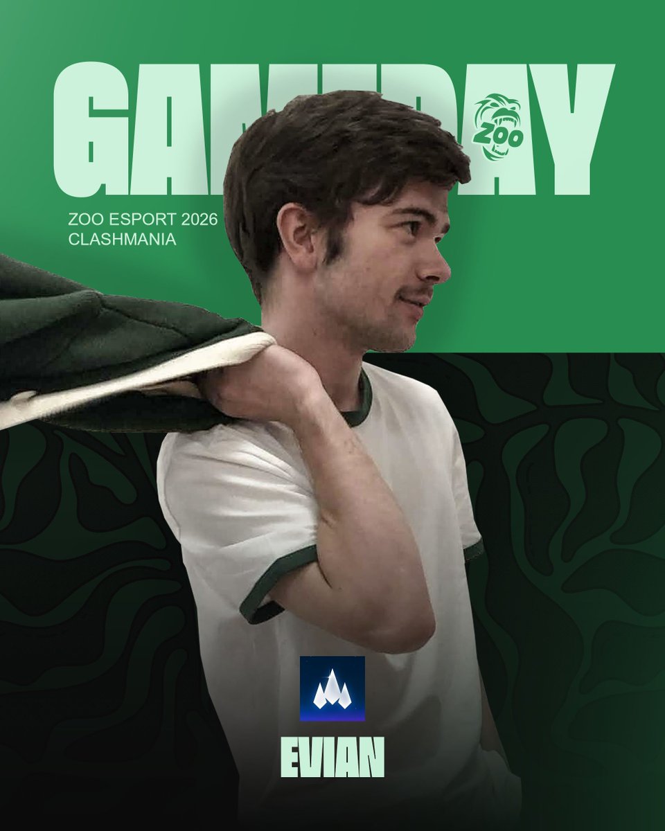 ZOOesport's tweet photo. [GAMEDAY]

Nos premiers pas sur Smash, @evian555_ participe à ClashMania 🥊
Début de la pool à 14h 🦍

#LETSZOO 🟢⚫ https://t.co/1zRHoqzZhi